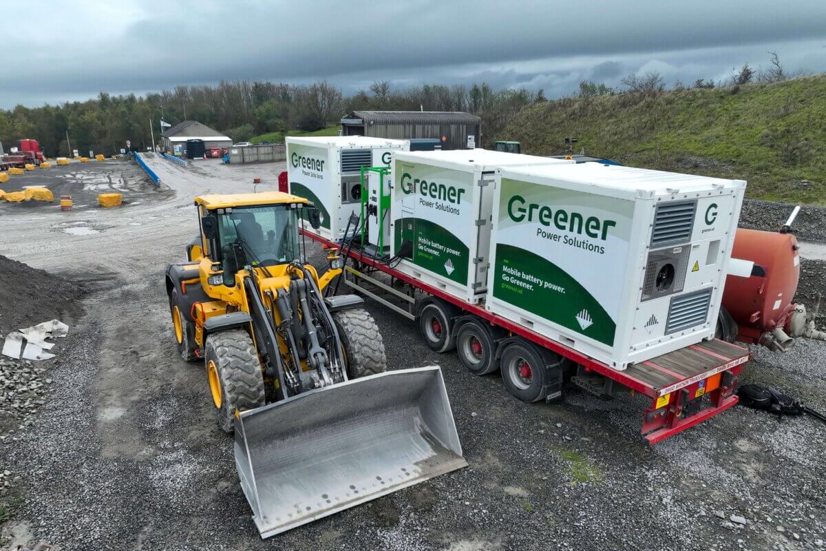 mobile batteries for construction